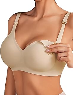 Avidlove Women's Seamless Bras Nursing Bras for Breastfeeding Tshirt Everyday Bra