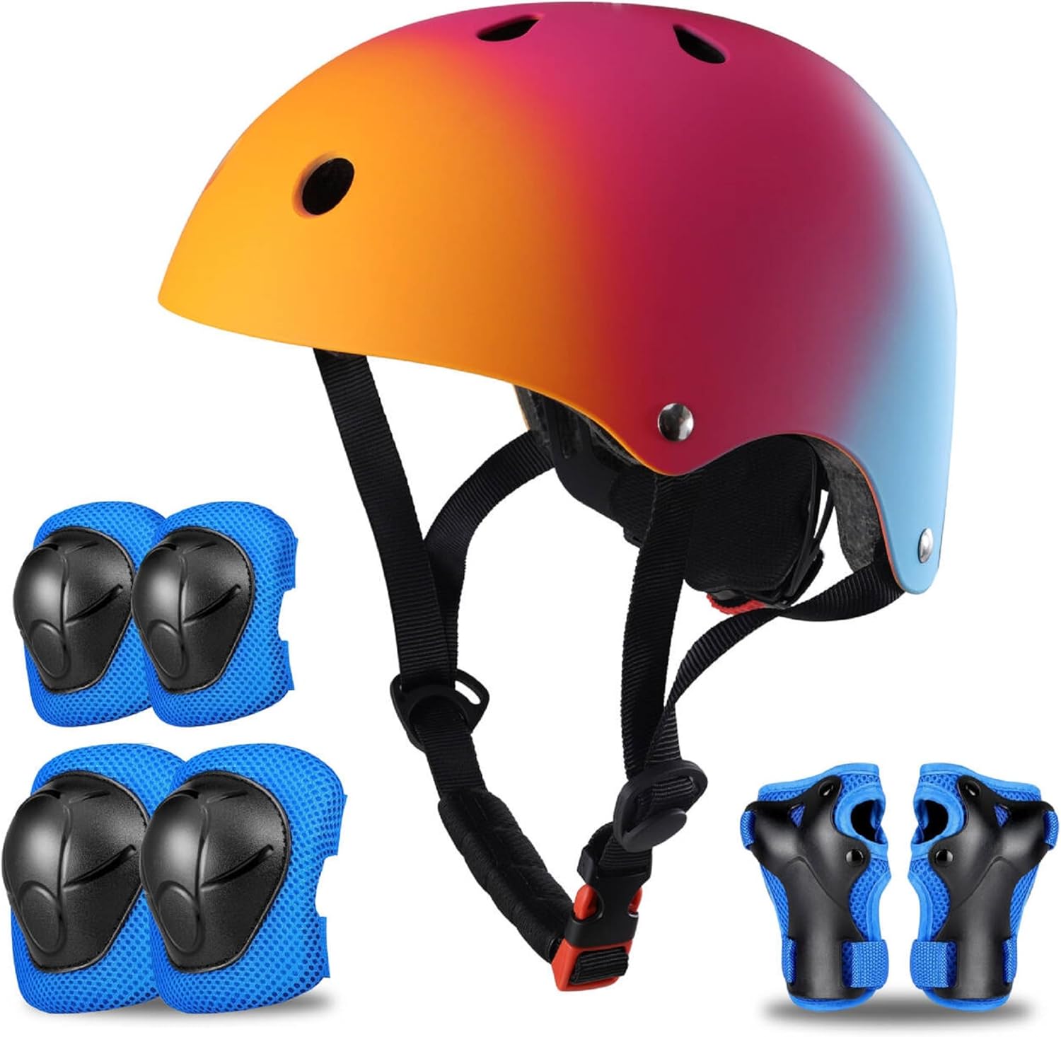SAITI Kids Bike Helmet, Toddler Helmet for Ages 3-14, Unisex, Multi-Sports, Skateboard, Bicycle, Scooter, Skating, Roller