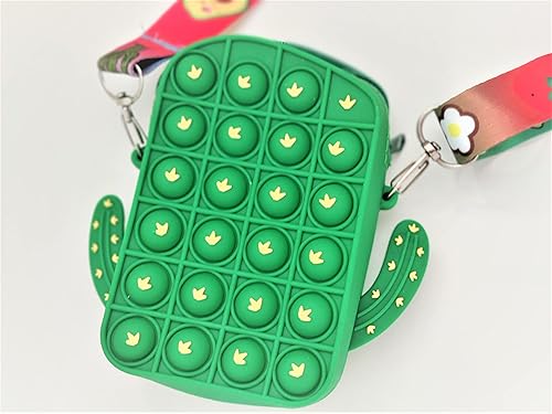 Miniatura 4 de Bolsa de mano con burbujas para apretar burbujas, bolsa sensorial para aliviar el estrés