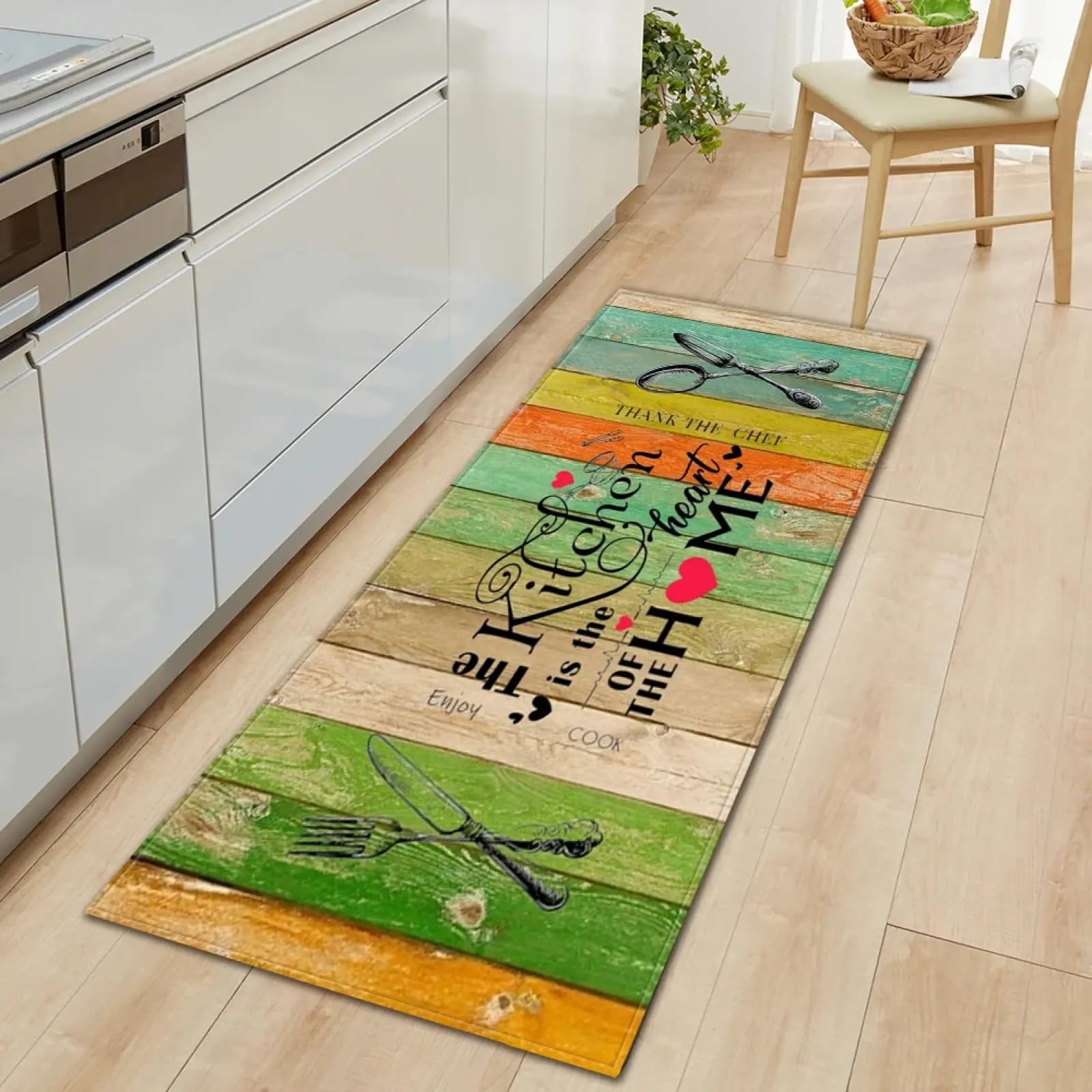 Tapis antidérapant pour sécuriser le sol de la cuisine ou du salon