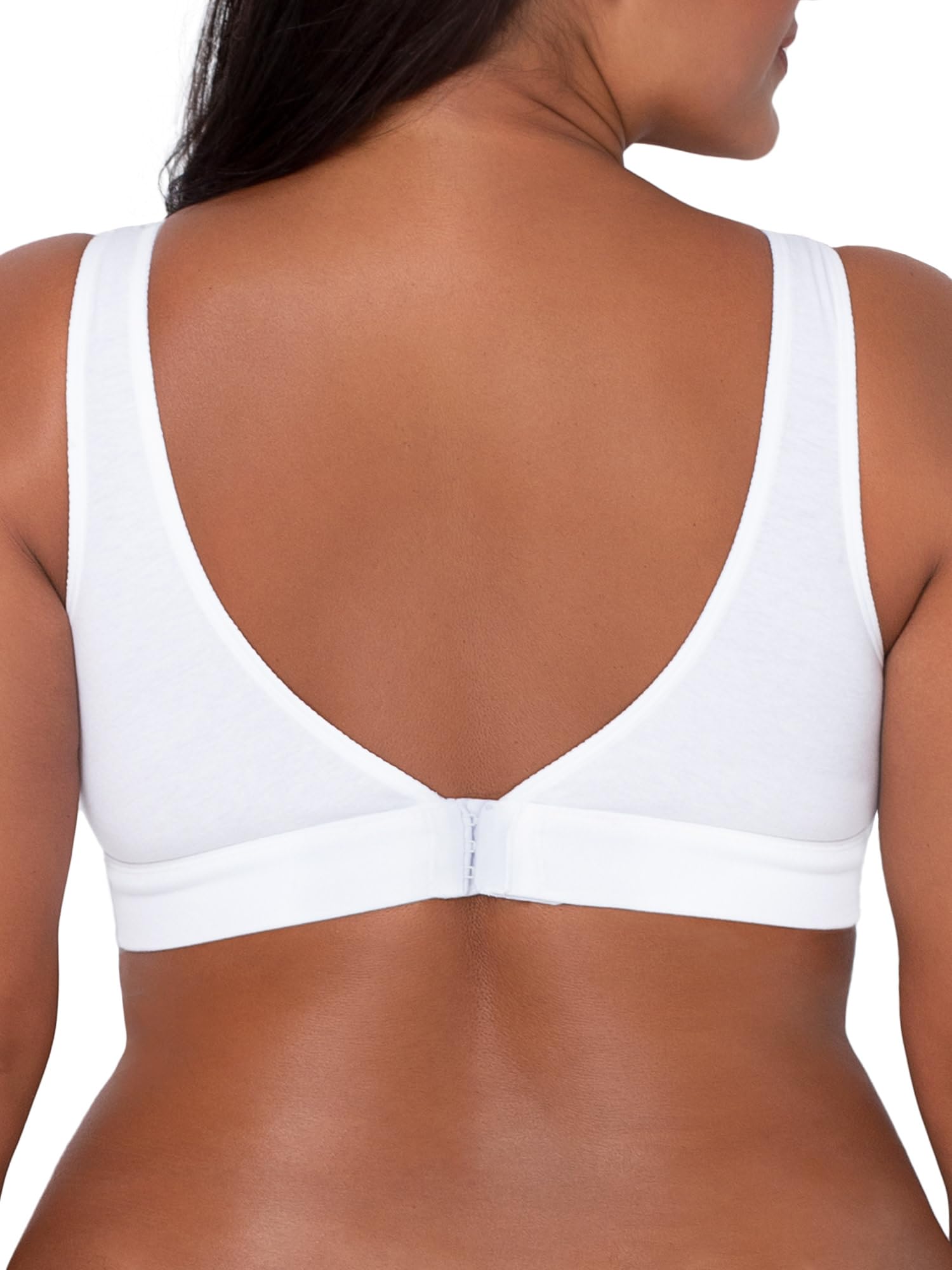Fruit of The Loom Bralette Inalámbrico de Algodón con Cobertura Completa Sujetador de Cobertura Completa Mujer