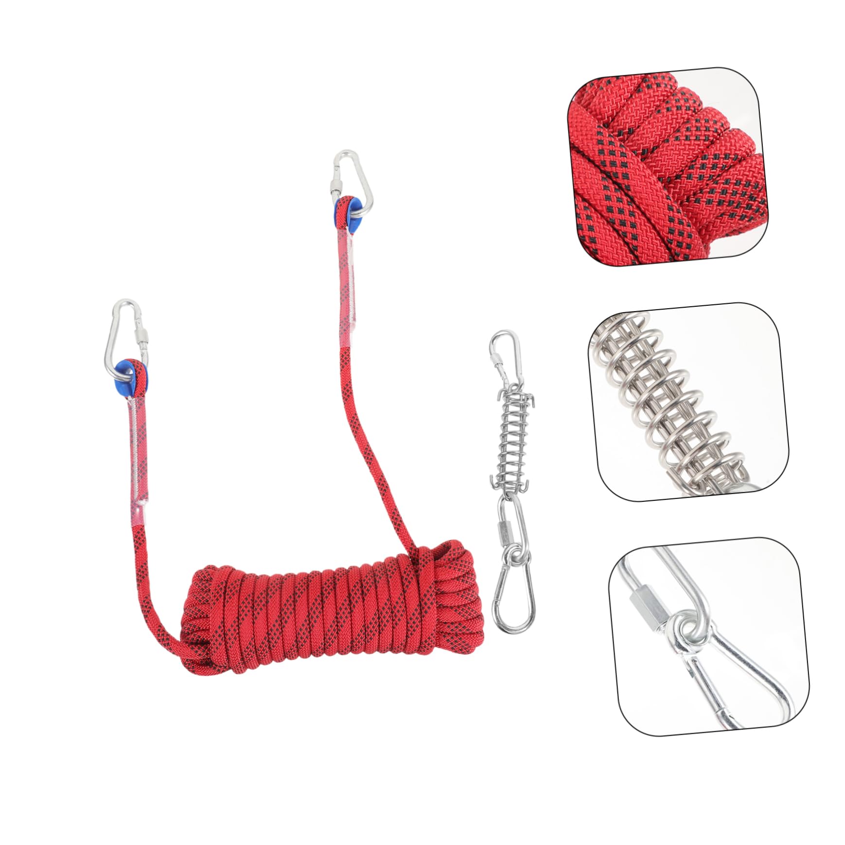 CIYODO 1Set Wear Resistant Dog Rope Pet Running Cable for Camping Outdoor Activities and Training for Dogs Easy to Use Strong and