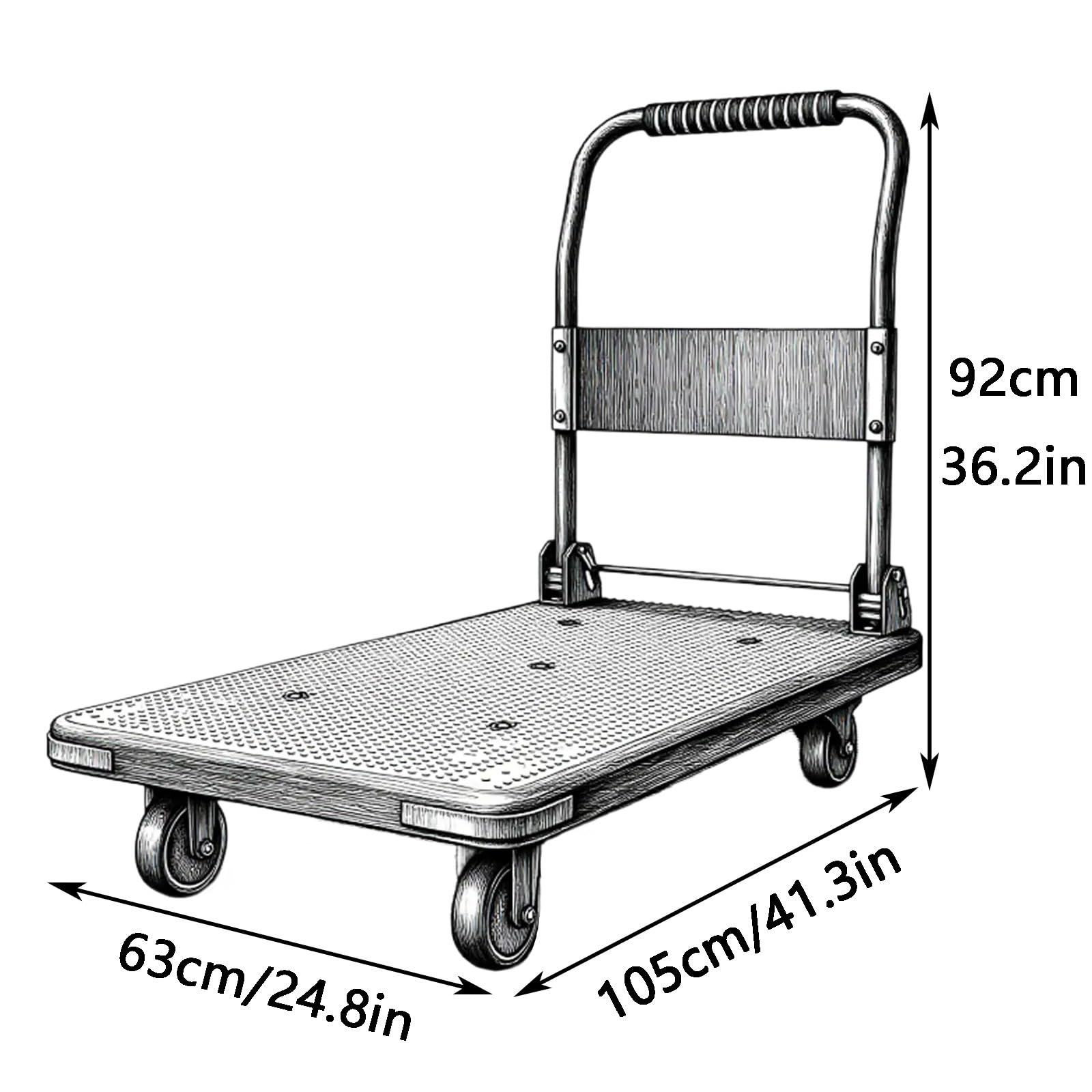 Nośność 600 kg/1322 funtów, łatwe przechowywanie(Blue,Medium)