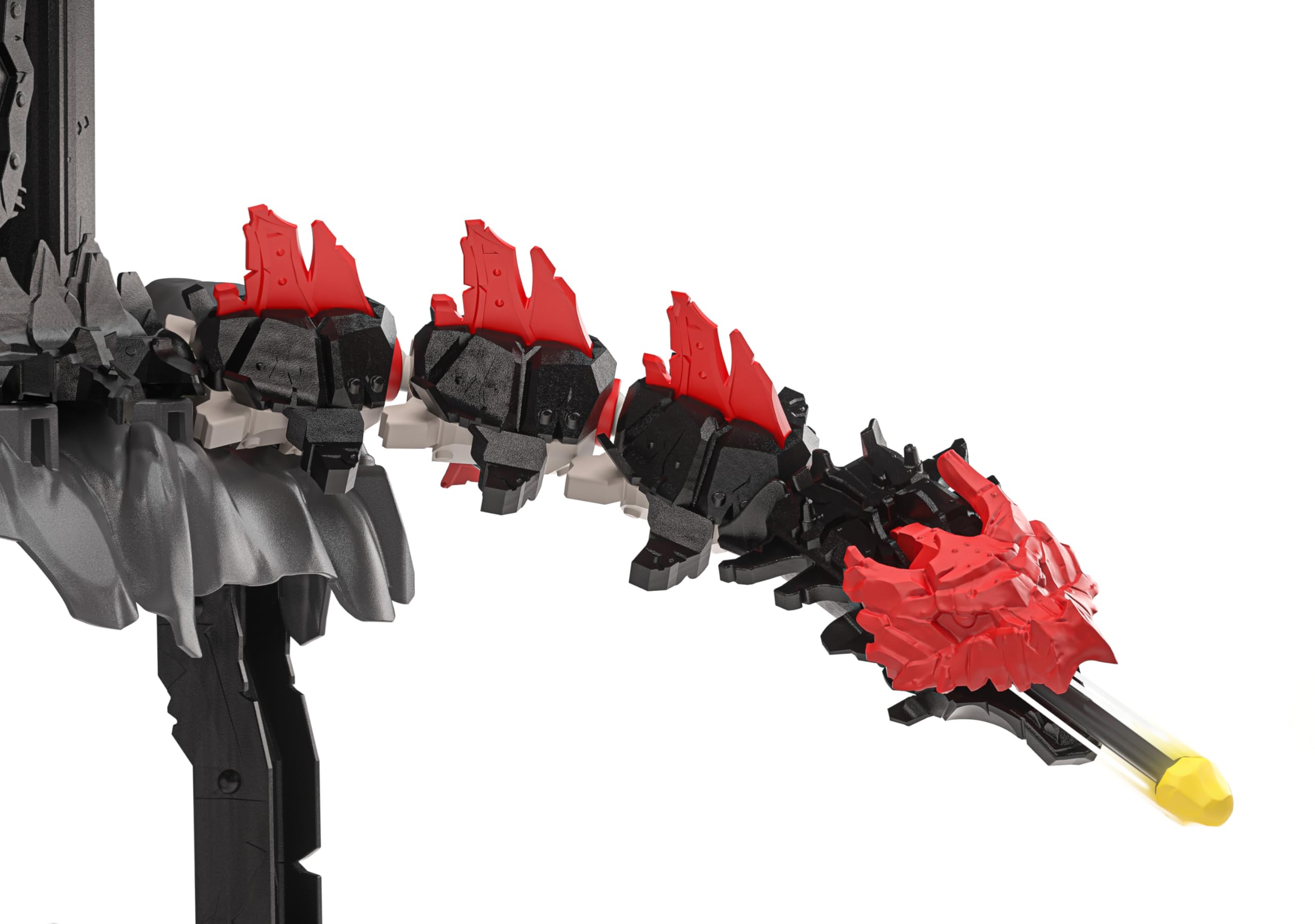 schleich ELDRADOR CREATURES | MasterCave Smashrador 42757 | Zestaw z 4 grotami BattleCave, 4 Mini, robotem, lawowym lwem i Super Kryształem | Wiele funkcji i akcesoriów | Od 6 lat | 119 elementów
