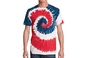 Fun, Multi-Colored Tie Dye T-Shirts Designed for Men and Women