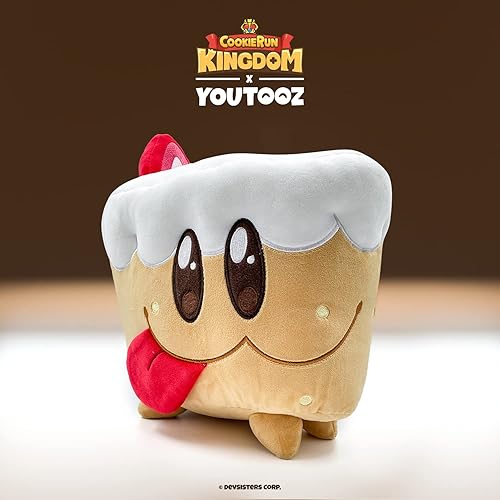Miniatura 3 de Youtooz Cake Hound - Peluche de 1 pie, suave y adorable peluche de pastel de videojuego Cookie Run Kingdom