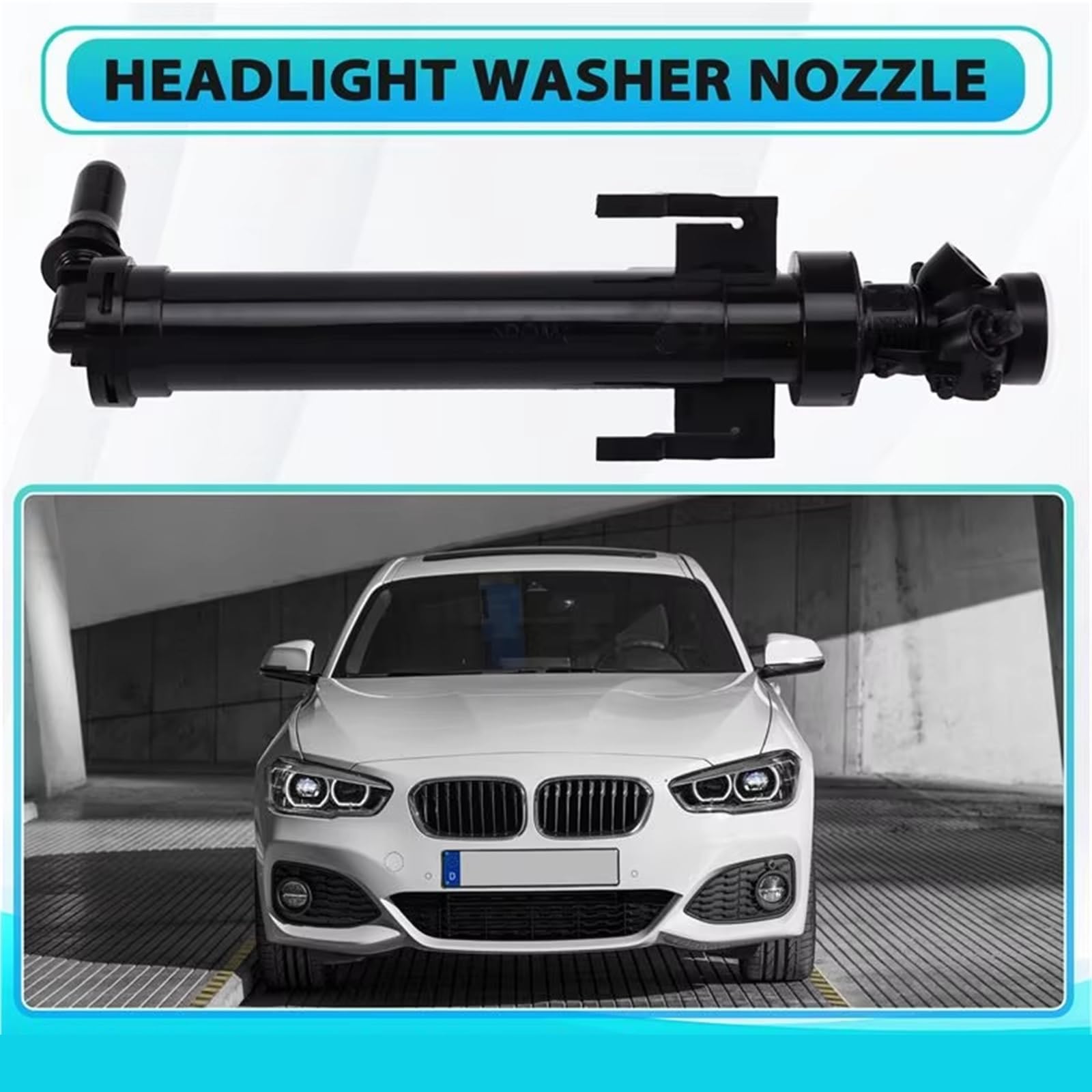 Ugello Spray Lavafari Compatibile Con BMW Per Serie 1 2 3 4 F20 F21 F22 F30 F31 F32 Ugello Lavafari Per Auto Sinistro 61677275657 61677275658