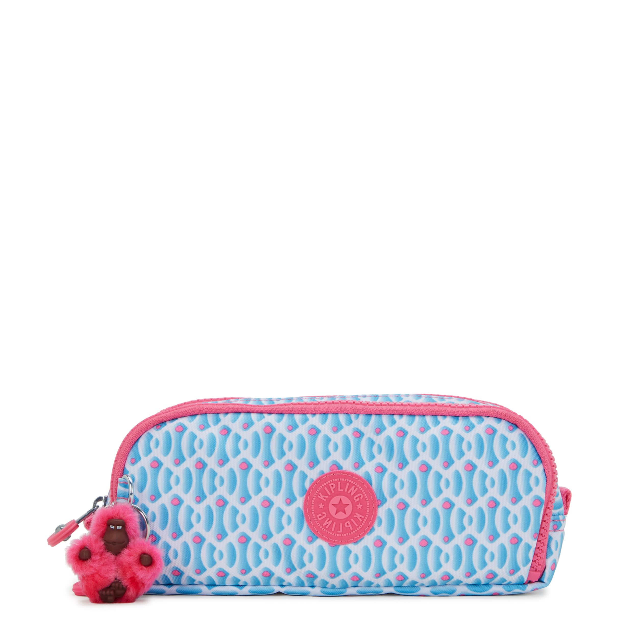 Kipling GITROY Large pencase, Pouches, Cases, Dreamy Geo C (Blue)