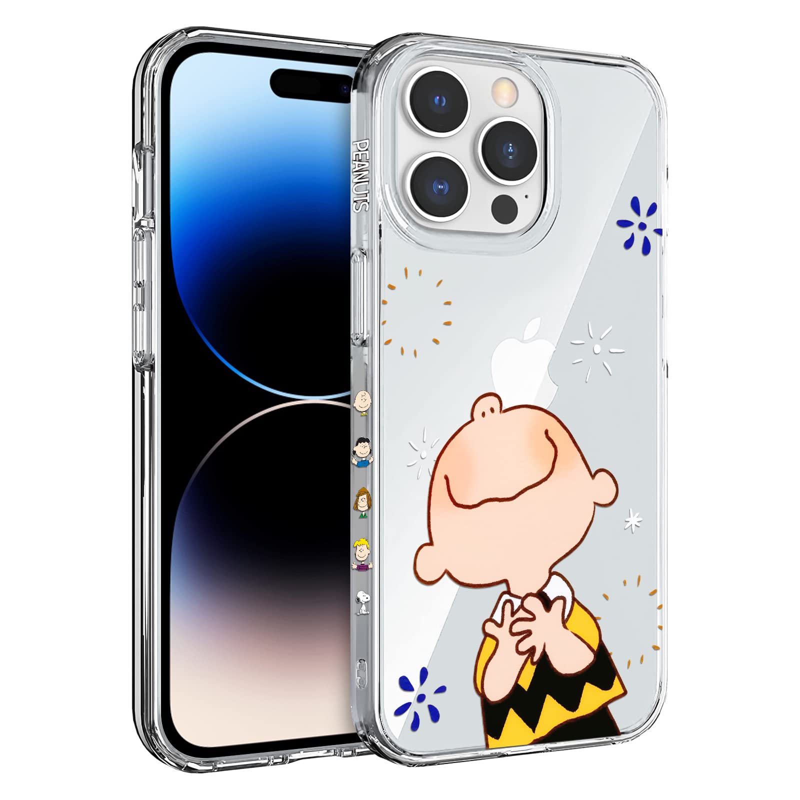 Amazon.co.jp: iPhone 14 Proケース スヌーピー 携帯ケース 韓国