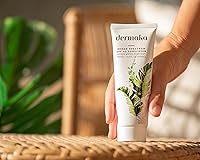 Vista 4 de Dermaka Lightly Tinted Mineral Sunscreen SPF 42 – Anti-Aging Face Moisturizer with Zinc Oxide & Aloe Vera – Water Resistant, Non-Greasy & Reef Safe