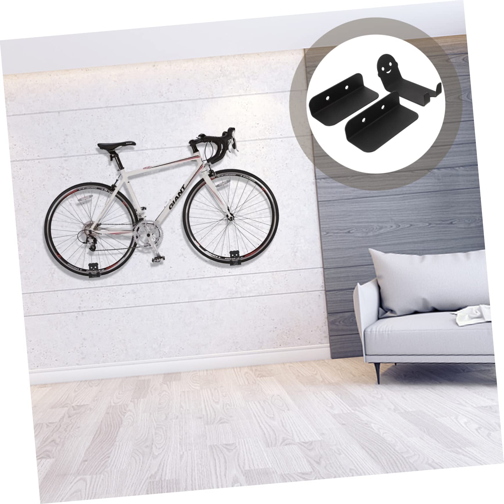 VOSAREA De Vélo De Cyclisme De Montage Mural Support De Vélo De Montage De Pédale De Vélo D'intérieur Pour L'endurance En Montagne