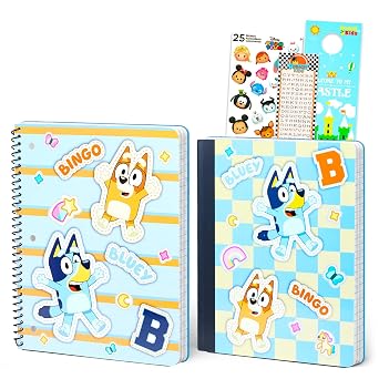 Bluey Spiral Notebook and Comp Book Bundle - 2 Pack, Wide Ruled