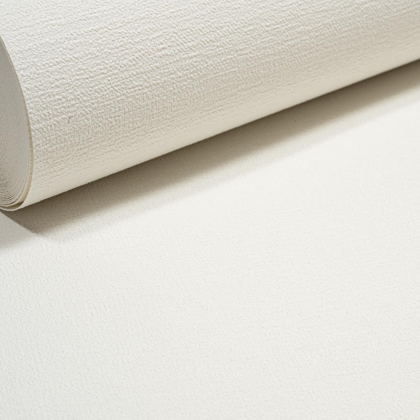 Sophie Laurence White Plain Textured Wallpaper Free Match Paste The Wall Living Room Hallway Embossed Feature