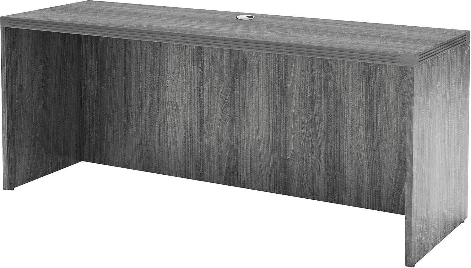 Mayline ACD7224LGS Aberdeen Credenza, 72"W x 24"D, Gray Steel Tf