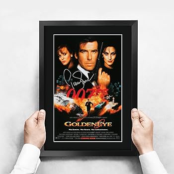 HWC Trading James Bond - GoldenEye Movie Poster Pierce