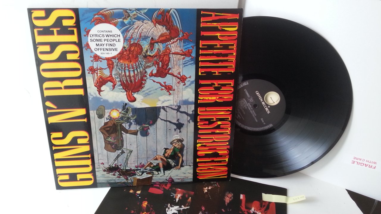 Guns N' Roses／APPETITE FOR DESTRUCTION GUNS N ROSES appetite for destruction, 924 148-1 by GUNS N ROSES