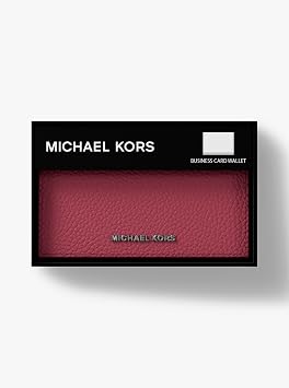 Michael Kors Hudson Business Card Wallet, Mulberry