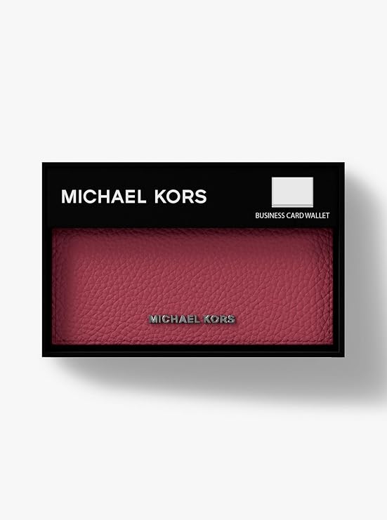 Michael Kors Hudson Business Card Wallet, Mulberry