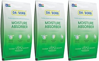 DAVSORB Moisture Absorber Combo Packet - Prevent Fungus, Dampness & Musty Odour - Combo of 5gm x 40 sachets + 50gm x 5 sac... Price In India