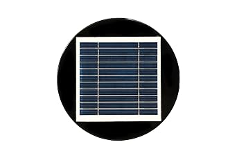 Quietcool UTF-SLR-03 Solar Utility Fan - Perfect for Backyard Sheds, Greenhouses, Portable Restrooms and More - Solar Shed Fan - Solar Powered UTF-SLR-03