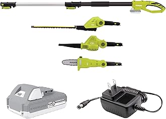 GTS4001C Garden Tool System, (Hedge Trimmer, Pole Saw, Leaf Blower)