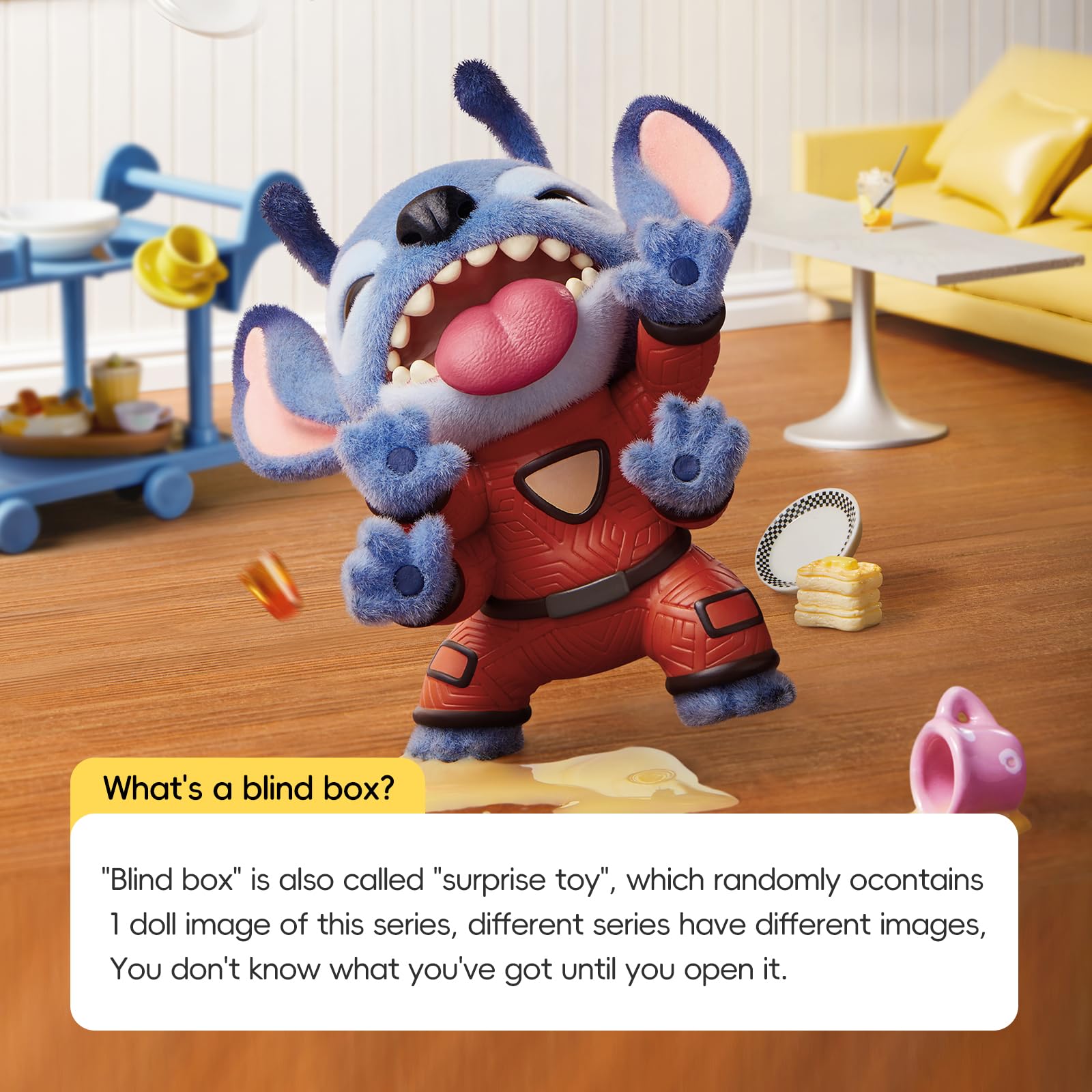 MINISO Disney Stitch Naughty Stitch Series Blind Box Figures