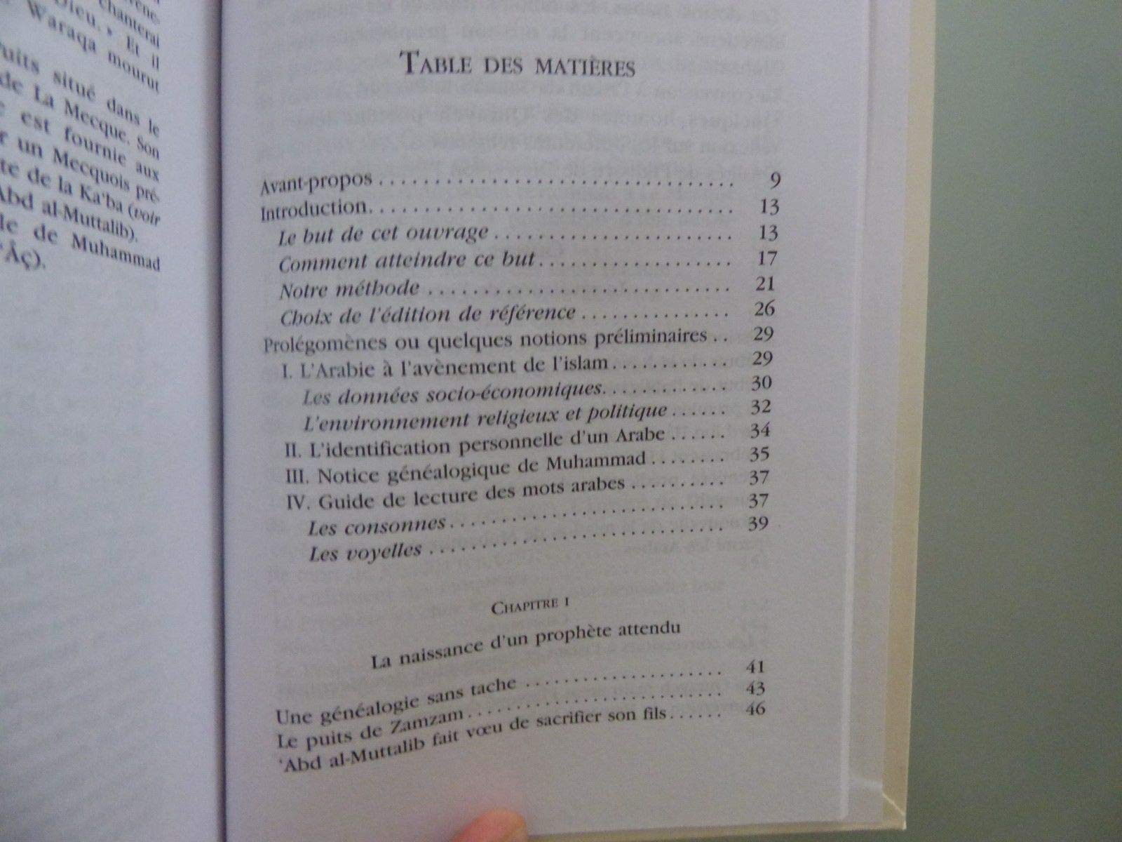 La vie du prophète Mahomet