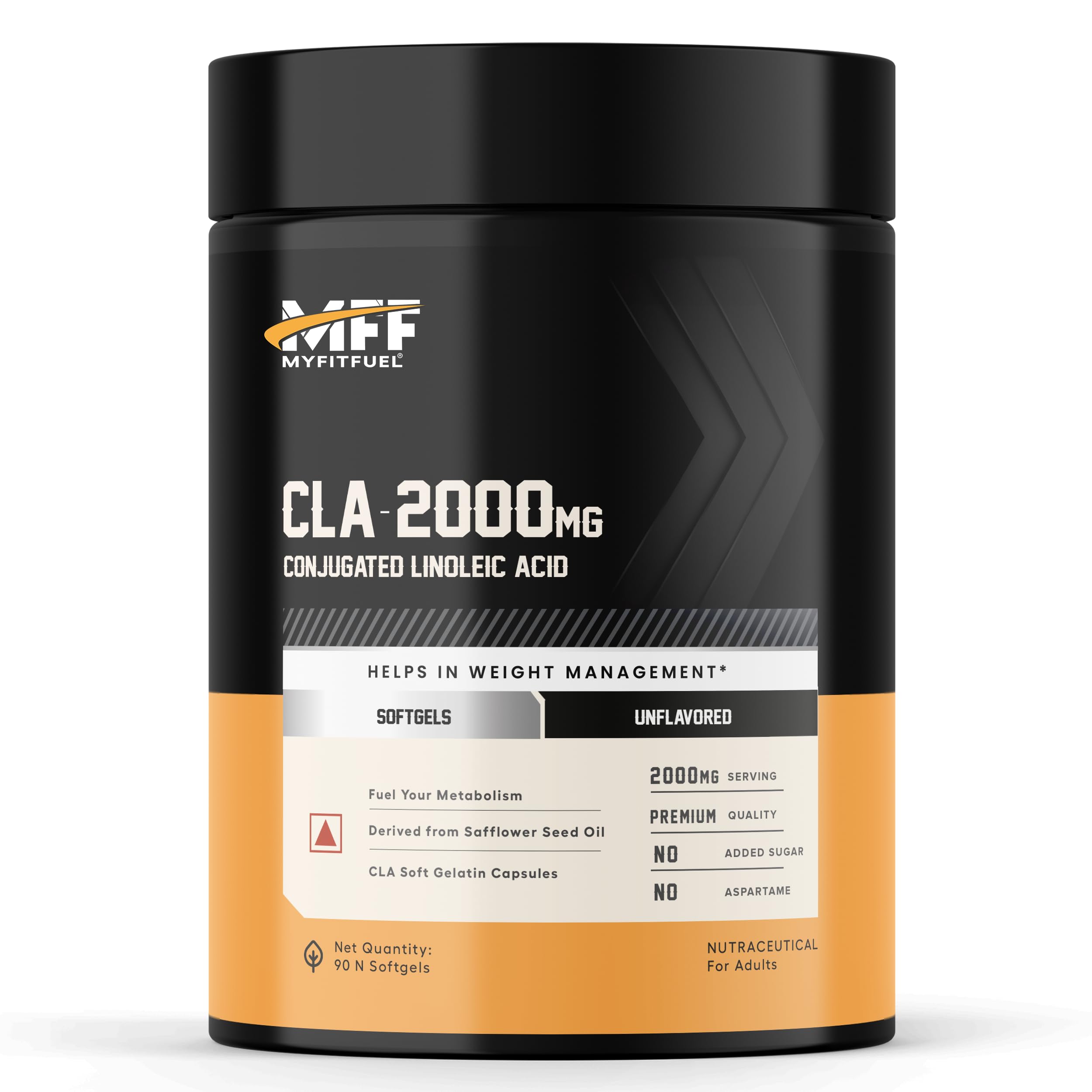 MyFitFuel CLA 2000mg, (90 Softgels), Supplement For Men & Women-image-2