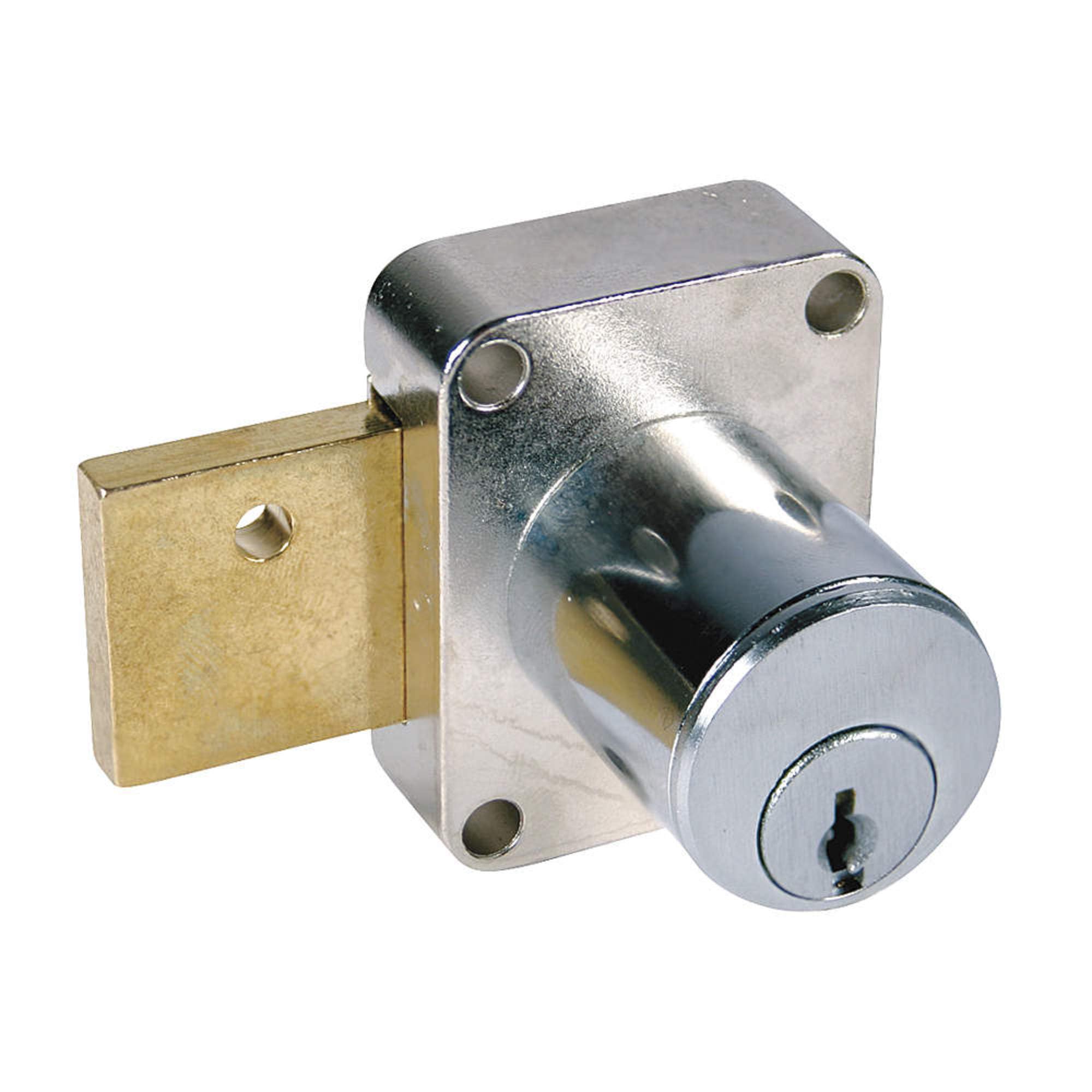 CompX National Pin Tumbler Deadbolt Lock Dull Chrome C8173-26D (1