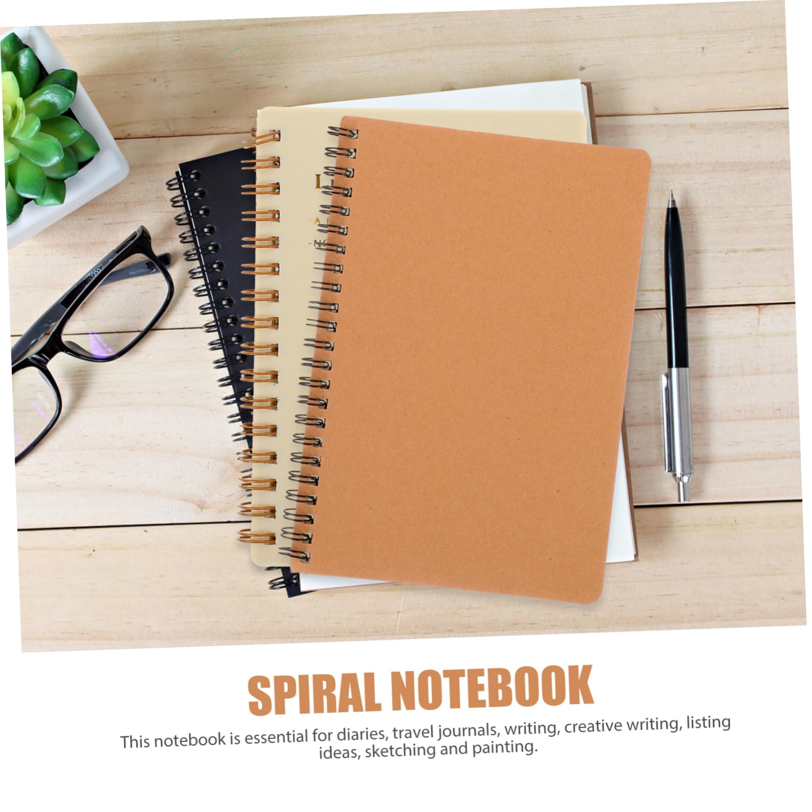 A5 Spiral Notizbuch mit Leeren Seiten 10 Stück-pack Papier Klassisches Design für Tagebuch Mitschriften und Skizzen Spiral Notizbuch A5 Kariert