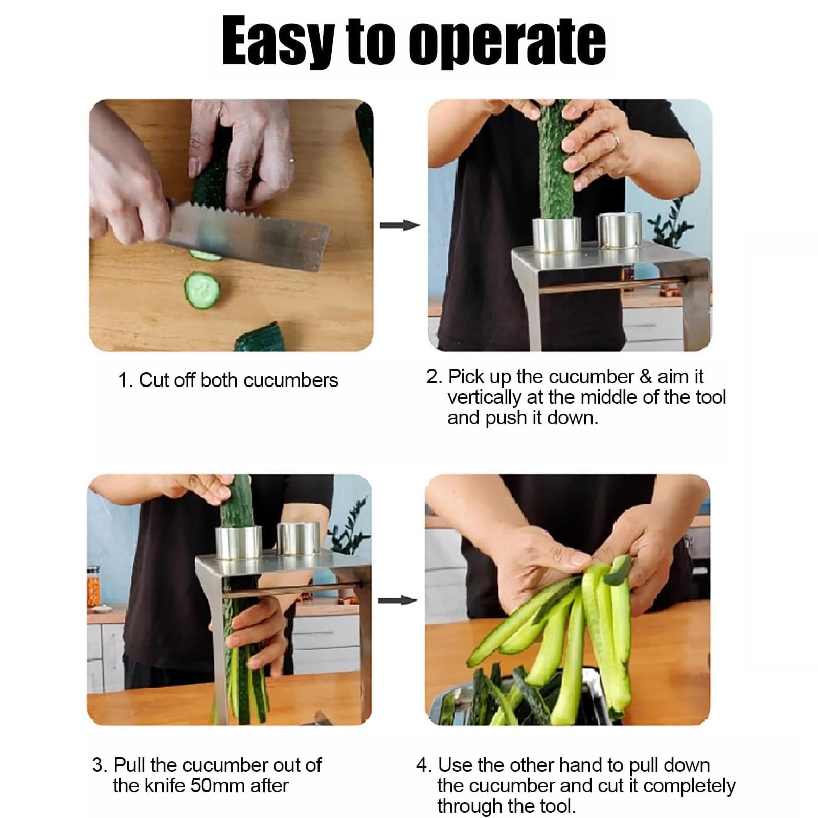 Cortador de verduras, cortador de palitos de zanahoria, utensilio de cocina, corte rápido 10 rebanadas/minuto, preparación de comidas sin esfuerzo y preparación de ensaladas