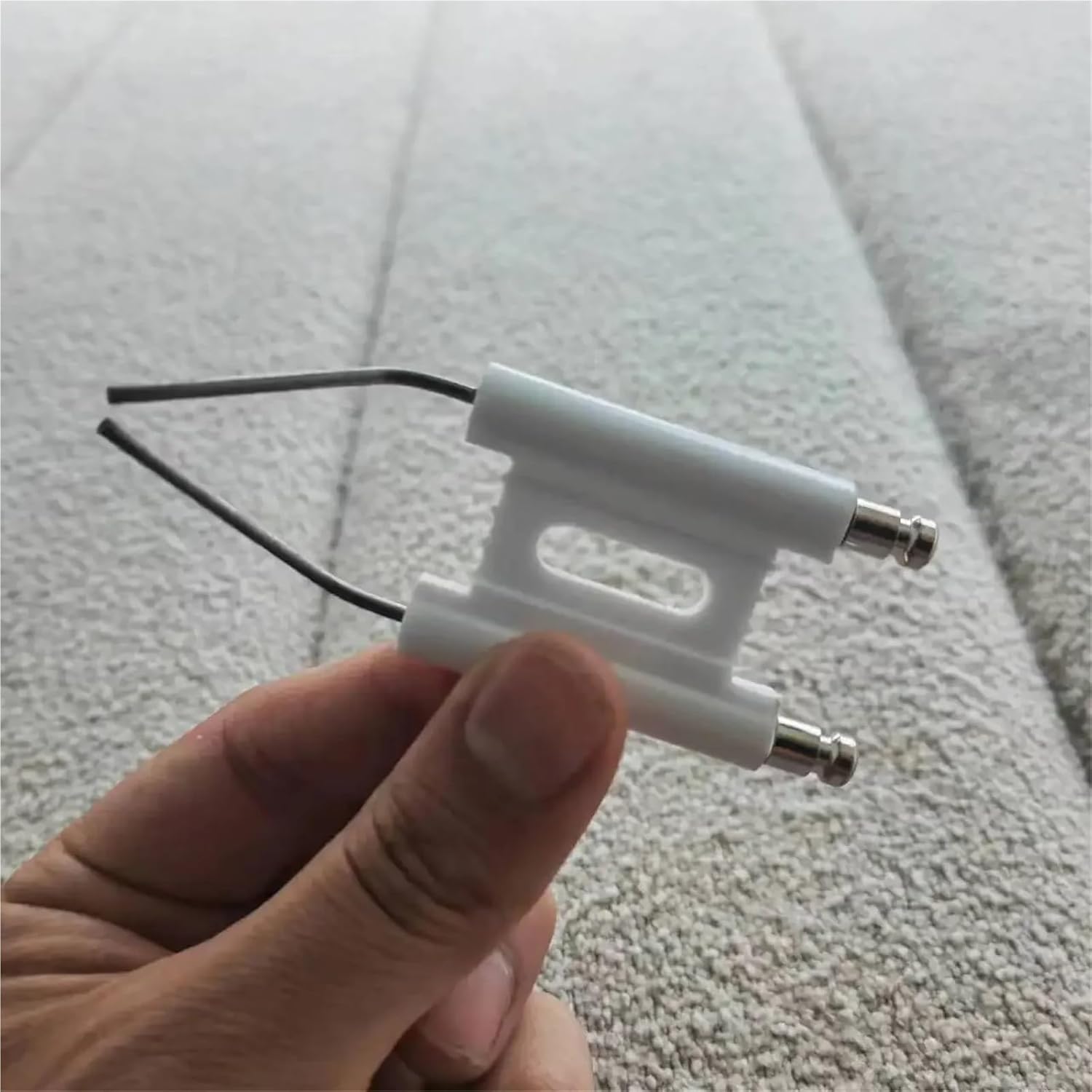 Double Pole Ignition Electrode Ceramic Igniter For Waste Oil Burner Large Conjoined Ignition Needle