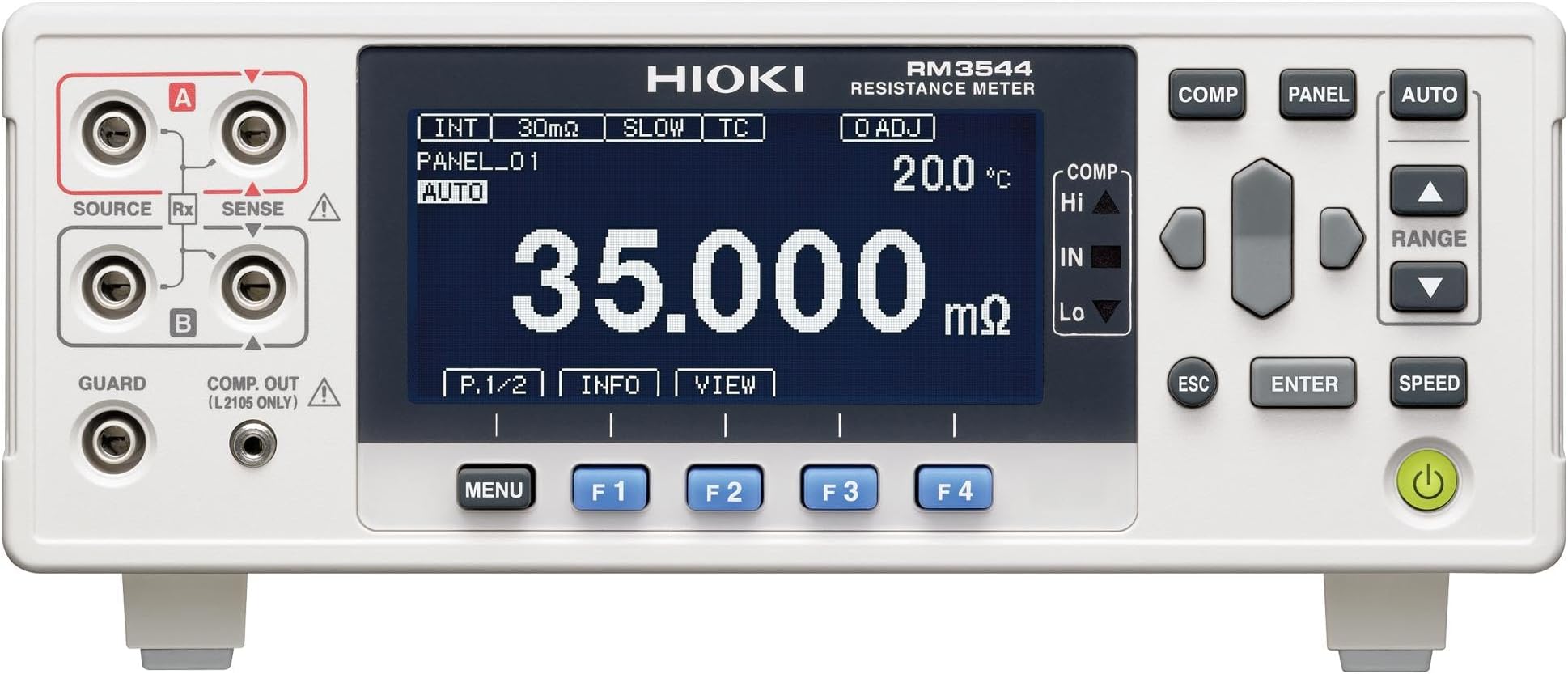 Hioki RM3544-01 Precision Resistance Meter with EXT I/O interface