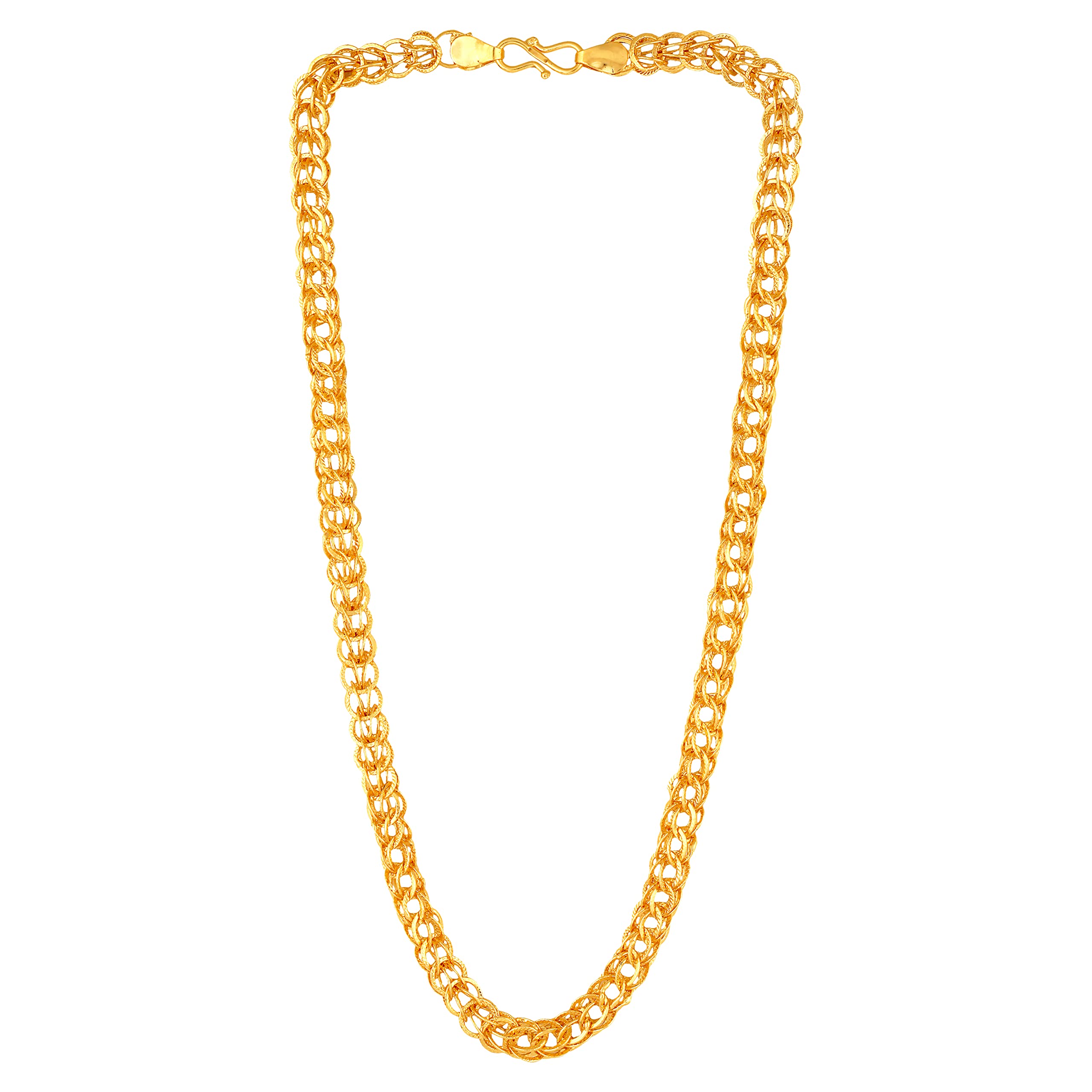 MEENAZ Chain for Men Boys Husband gents boyfriend Stylish golden Chain 1 one gram gold Neck Chain for Men Stainless Steel Chains for boys Jewellery Birthday Gift Anniversary fashion necklace-164 (B0BY2L6WSP) Amazon Price History, Amazon Price Tracker