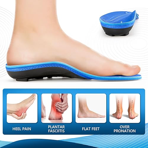 Miniatura 9 de Plantillas ortopédicas PCSsole para pies planos, dolor de pies, fascitis plantar, unisex
