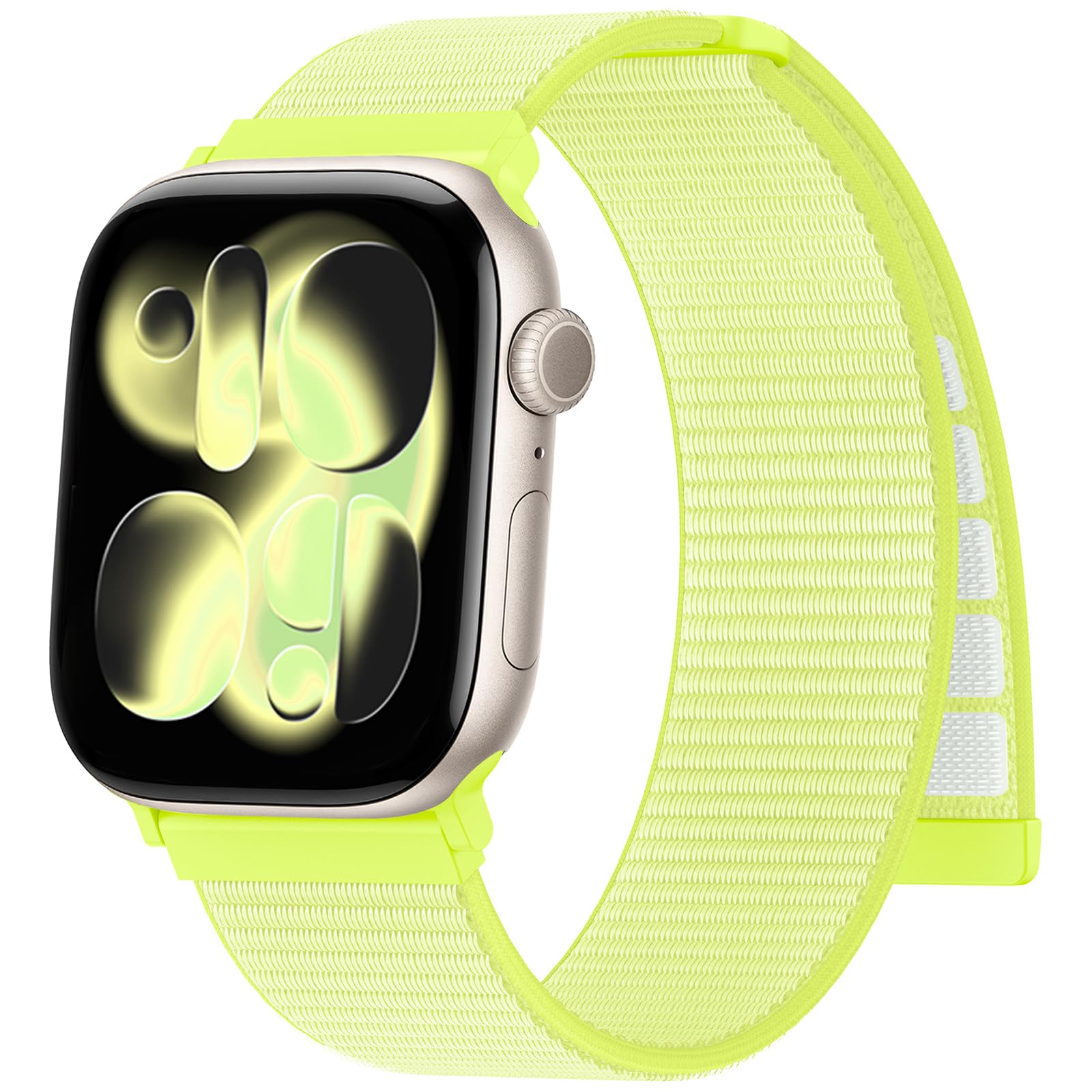Jiamus Nylon Armband kompatibel mit Apple Watch Armband 44mm 40mm 42mm 49mm 45mm 46mm 41mm 38mm Damen Herren, Sport Loop Band für iWatch Ultra SE 3 2 1 Series 11 10 9 8 7 6 5 4 3 2 1