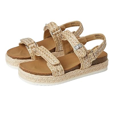Steve Madden Kids Bigmona Girls Shoes Natural Raffia