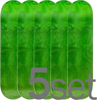 Amazon | 全8カラー 5枚セット スケートボード ブランクデッキ 8インチ Amazon | 全8カラー 5枚セット スケートボード ブランクデッキ 8インチ