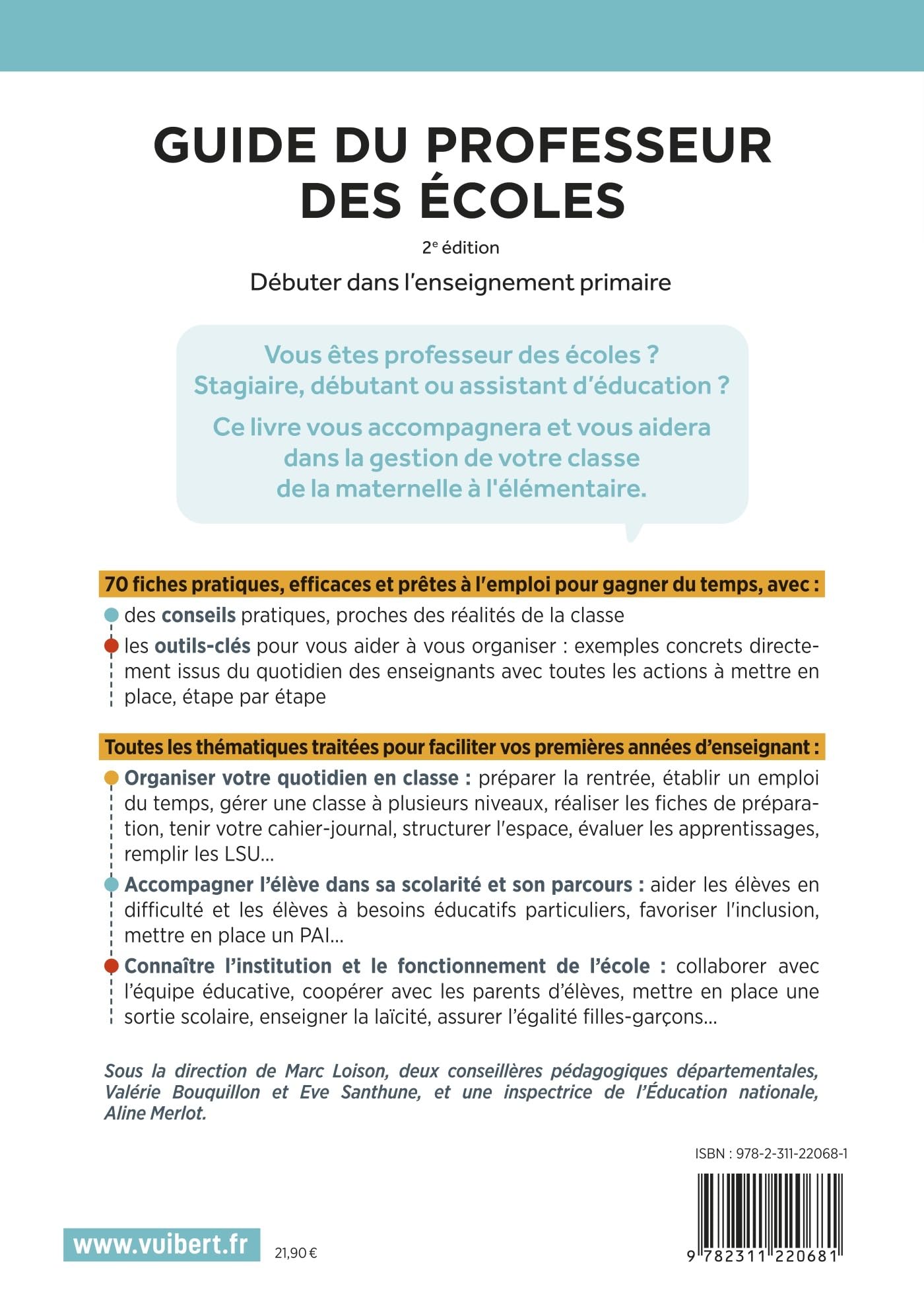 Guide du professeur des écoles - Débuter dans l'enseignement primaire: Stagiaires, assistants d'éducation et débutants