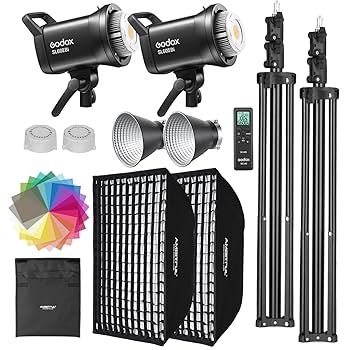 Amazon.com : Godox SL60II-Bi LED Video Light Kit 2 Pack