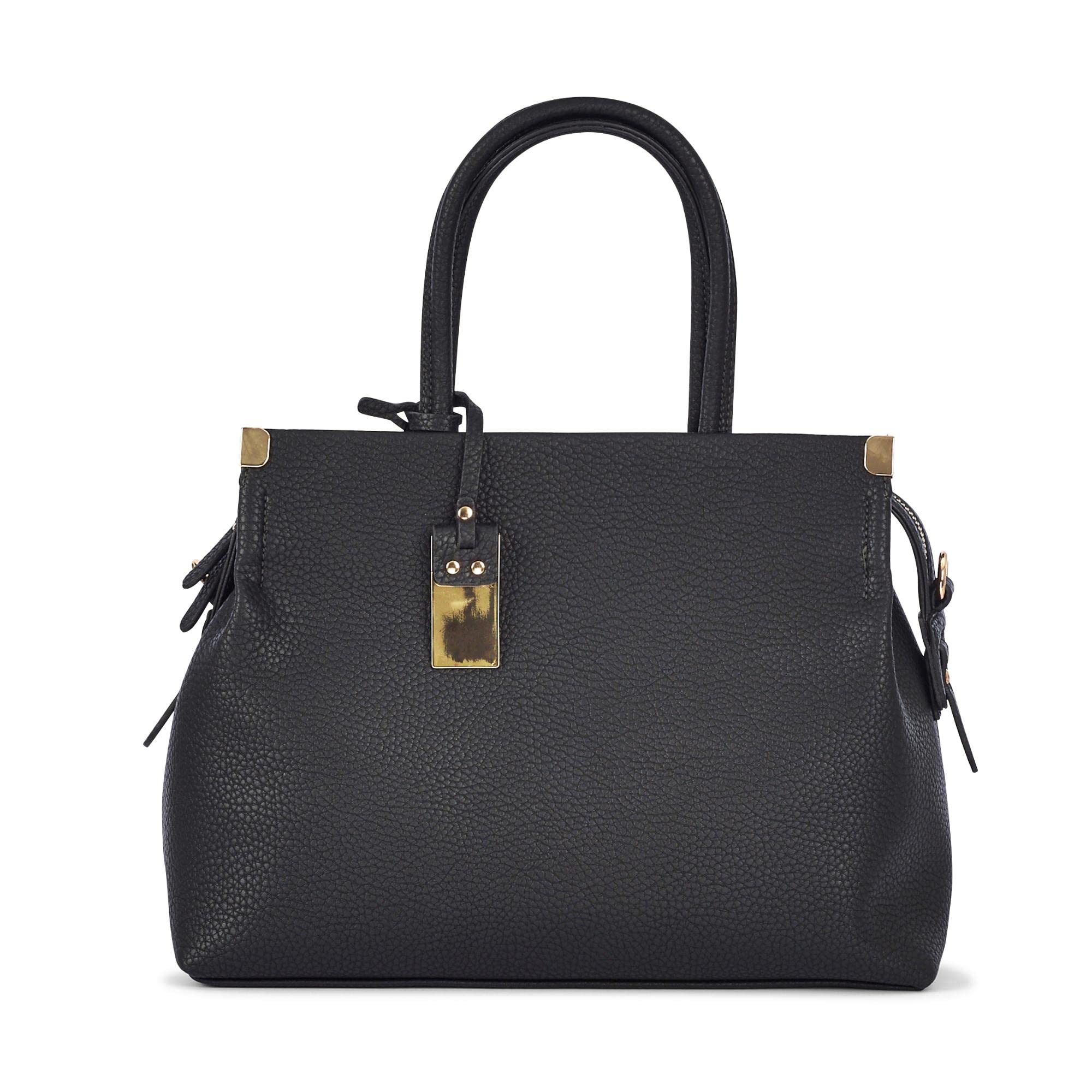 Gabor bags Gela Women's Shopper Shoulder Bag Zip Medium Black, black, 35x13,5x24, Contemporary