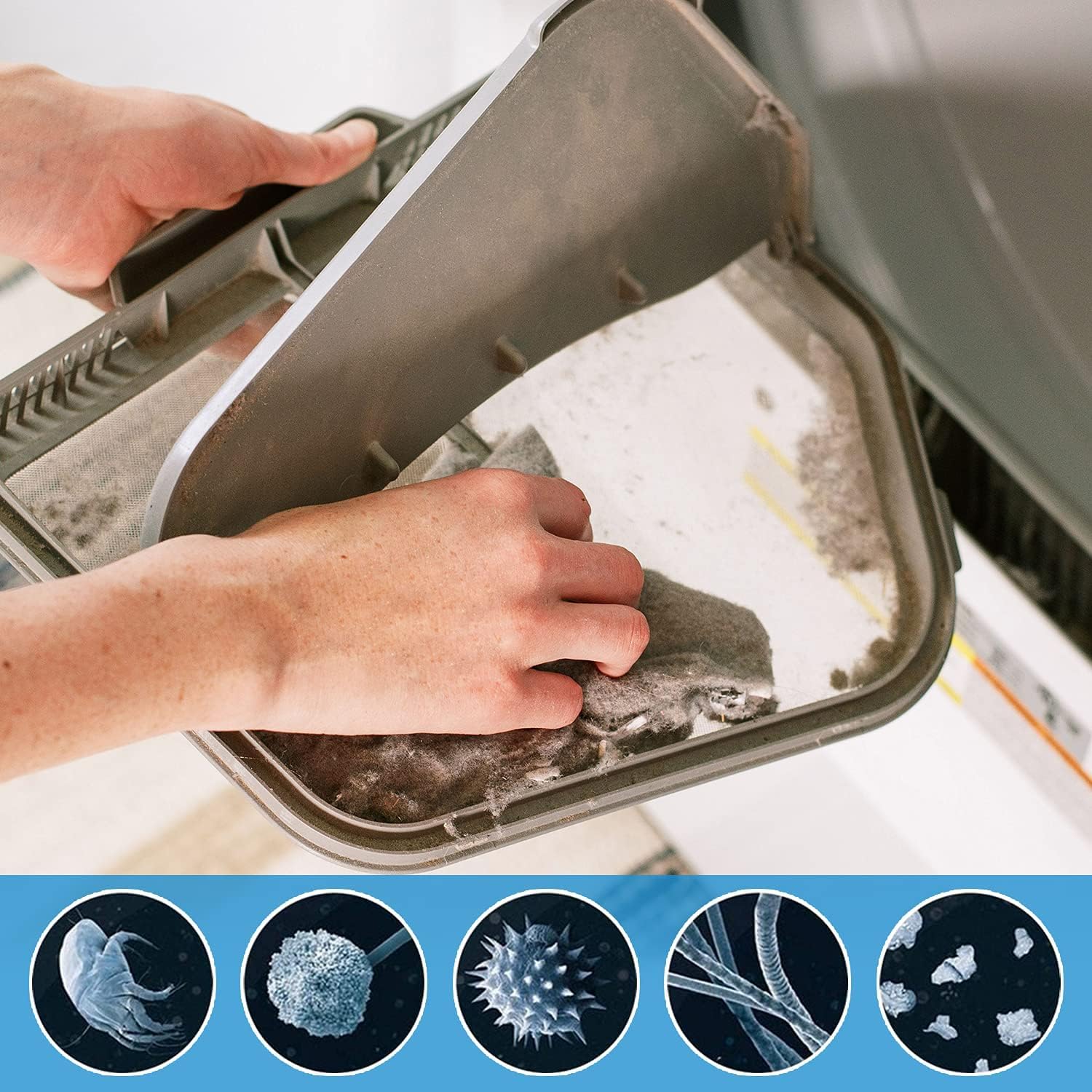 Dryer Vent Cleaner Kit V1+V2 Dryer Vent Vacuum Attachment Lint Remover Power Washer and Dryer Vent Vacuum Hose