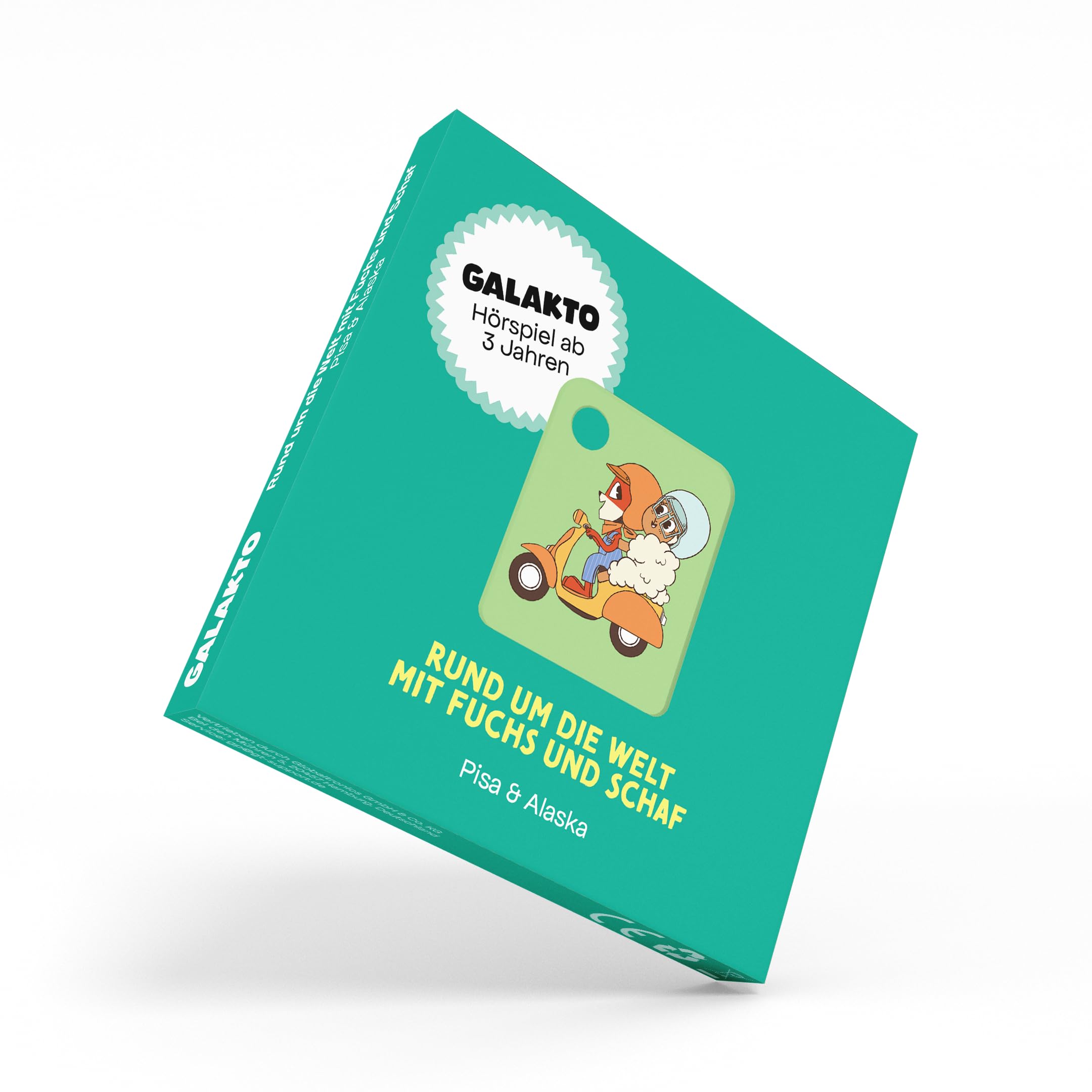 Galakto Audio-Token: 'Rund Um Die Welt' Hörspiel Für Kinder Ab 3 Jahren – Fuchs & Schaf In Ottawa & Schwarzwald (ca. 51 Min)