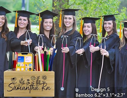 Miniatura 6 de Regalos personalizados para enfermeras, soporte para bolígrafo con nombre personalizado para enfermera, estudiante de enfermería, regalos de