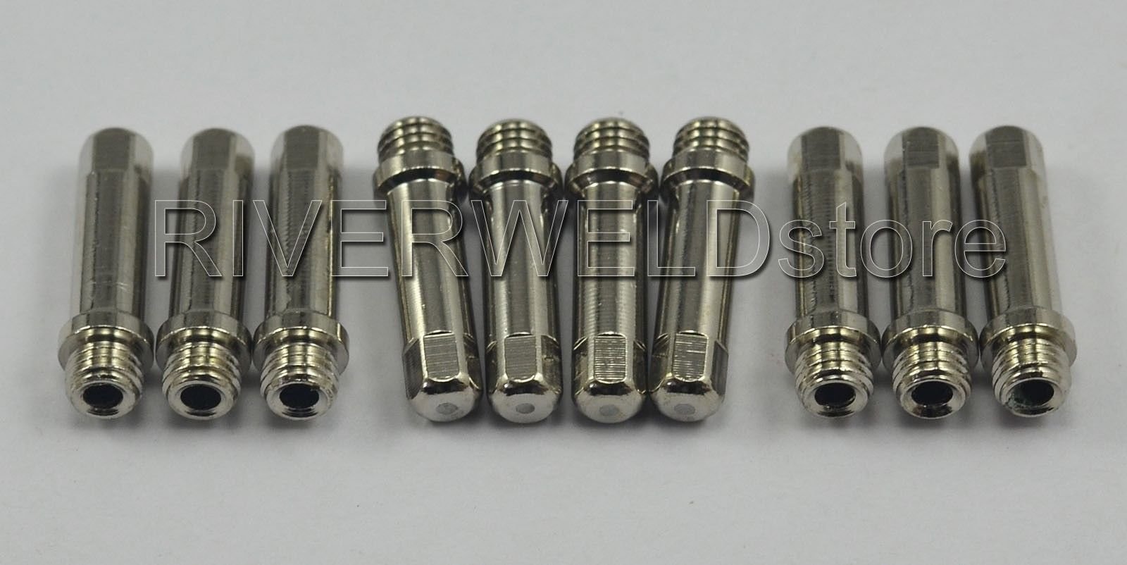 RIVERWELD Electrodos de plasma Thermal Dynamics - HF 9-5633 Puntas de boquilla de plasma 60A 9-5631 Boquilla de alúmina de cubierta 8-5526 para antorcha de corte por plasma PCH M-51 22 piezas
