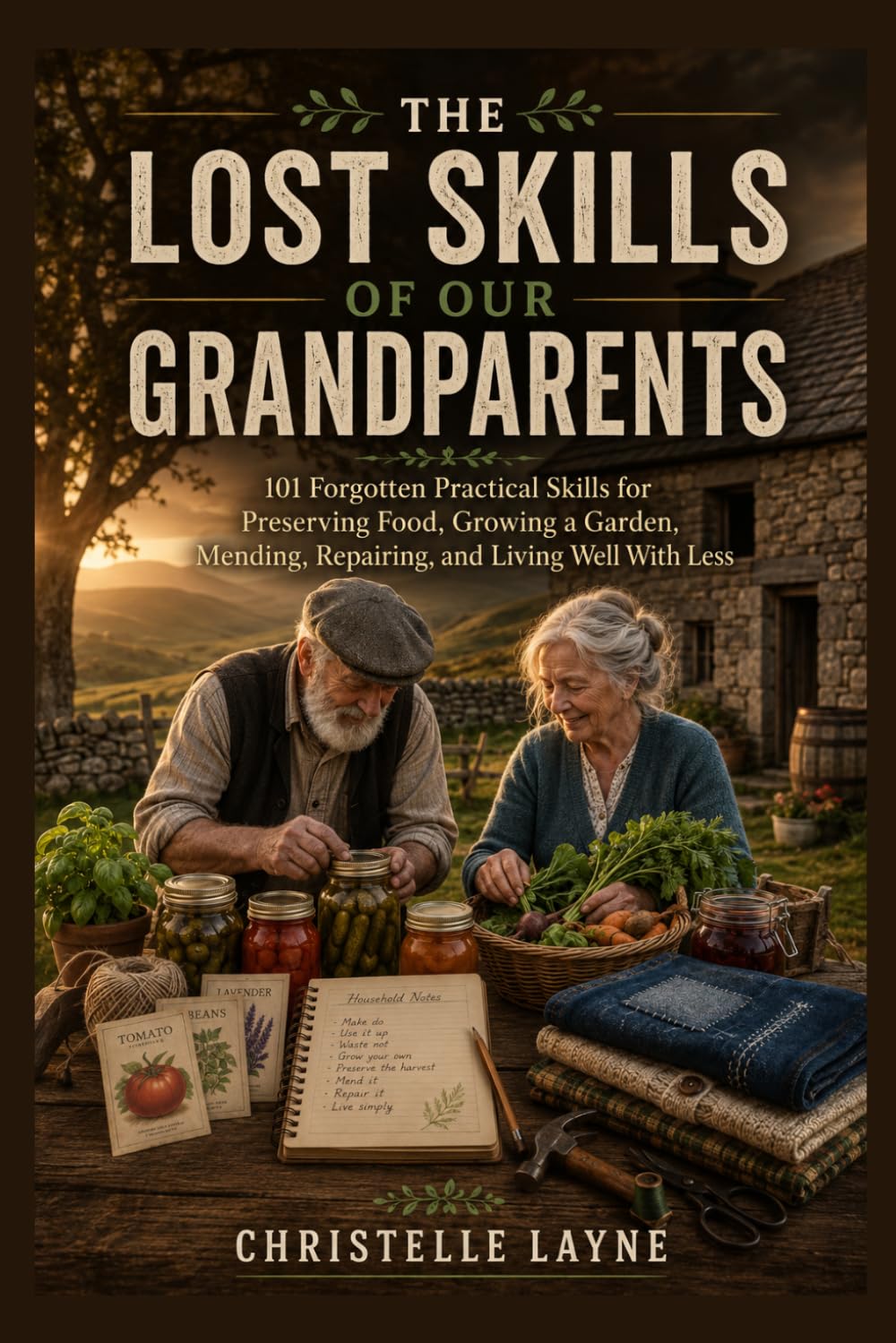 The Lost Skills of Our Grandparents: 101 Forgotten Practical Skills for Preserving Food, Growing a Garden, Mending, Repairing, and Living Well With Less