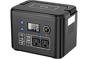 Powkey 260Wh/70000mAh Portable Power Station with 350W Large Battery Backup