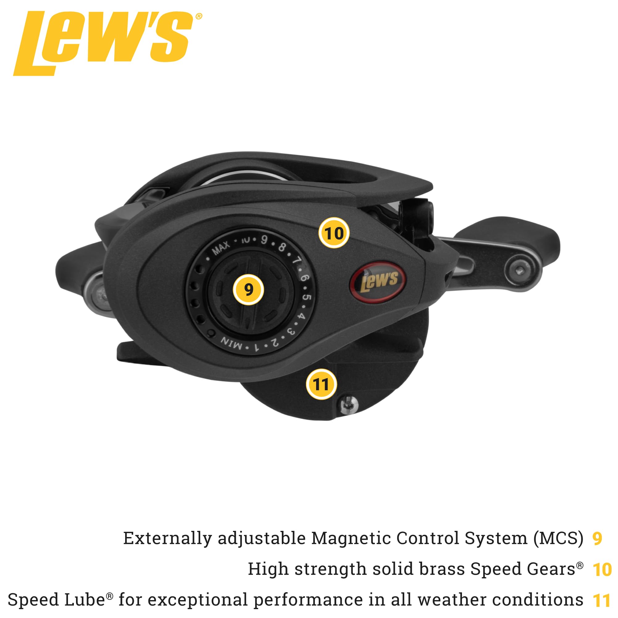 LEW’Ｓ ＢＢ２Ｃ ＳＰＥＥＤ ＳＰＯＯＬ Lew's Speed Spool Baitcast Reel | Bass Pro Shops