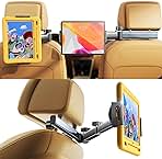 LISEN 3 in 1 for iPad Holder for Car Accessories for Women Road Trip Essentials for Travel Truck Backseat Car Organizer Car tv Headrest Tablet Holder iPad Car Mount for Kids Fire Tablet 4.7-11