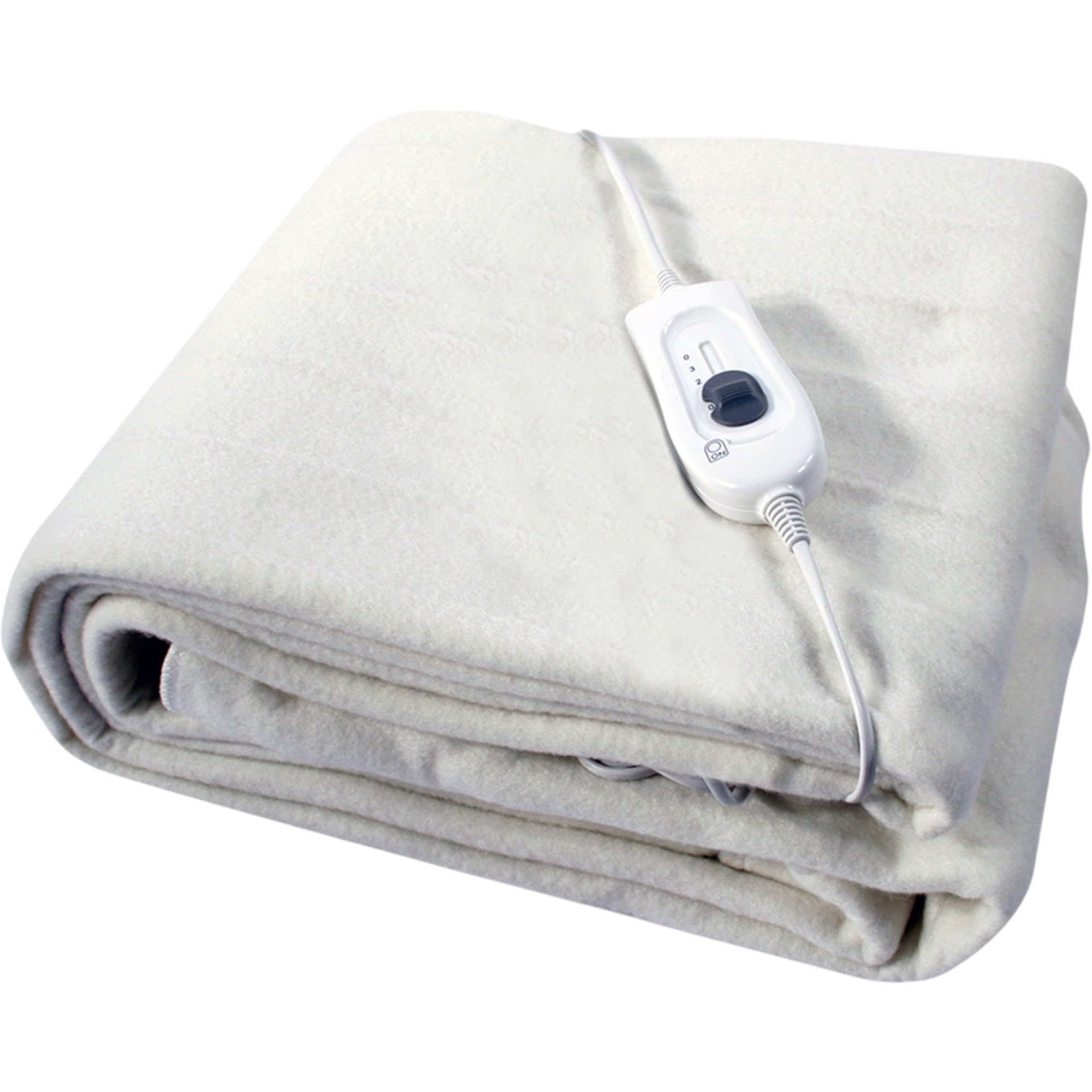 Electric Underblanket - Heated Blanket with Adjustable Temperature Control, Soft Fleece, F...